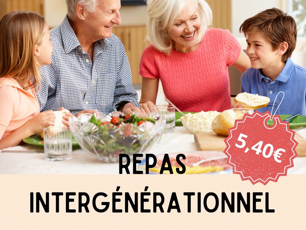 Repas intergénérationnel Solidarité