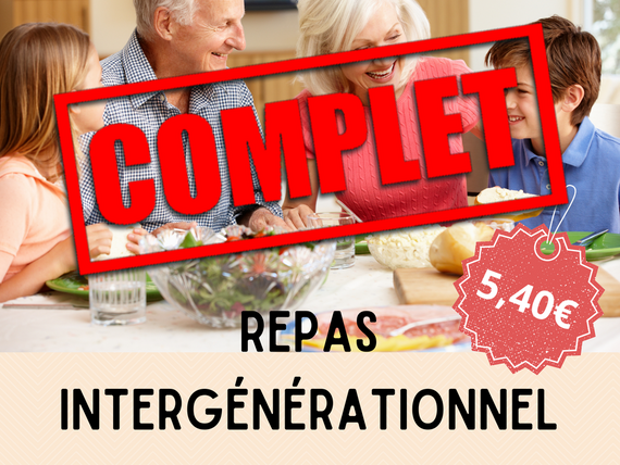 Repas intergénérationnel