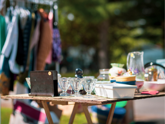 Vide-grenier de l'amicale du CCFF-RCSC Association 