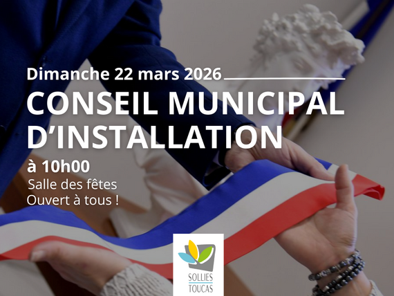 Conseil Municipal d�installation