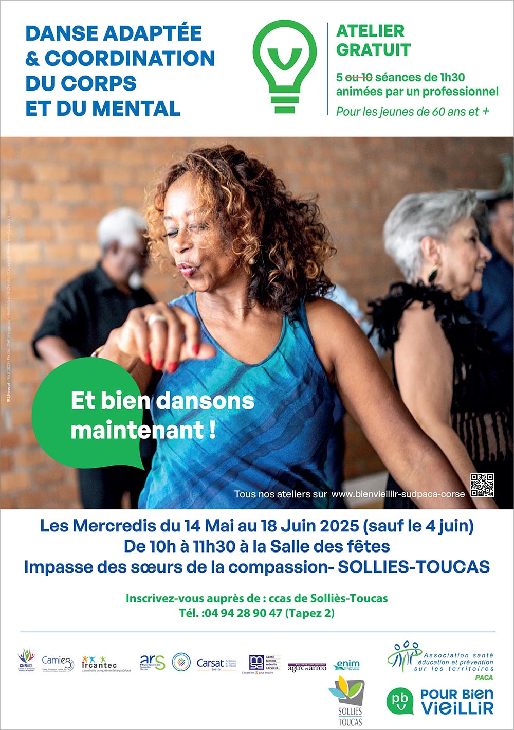 Atelier danse adapte du 14/05 au 18/06