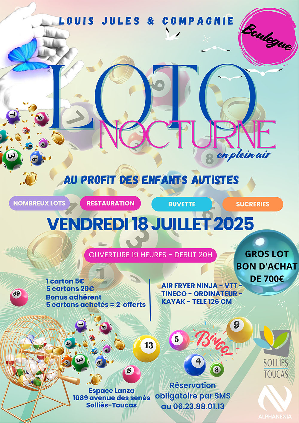 loto nocturne Louis, Jules & Compagnie