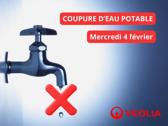 Coupure d'eau potable