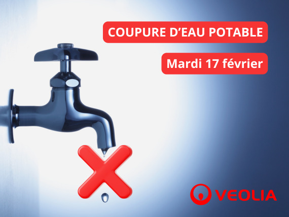 Coupure d'eau potable
