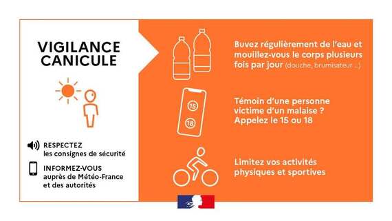 alerte orange canicule